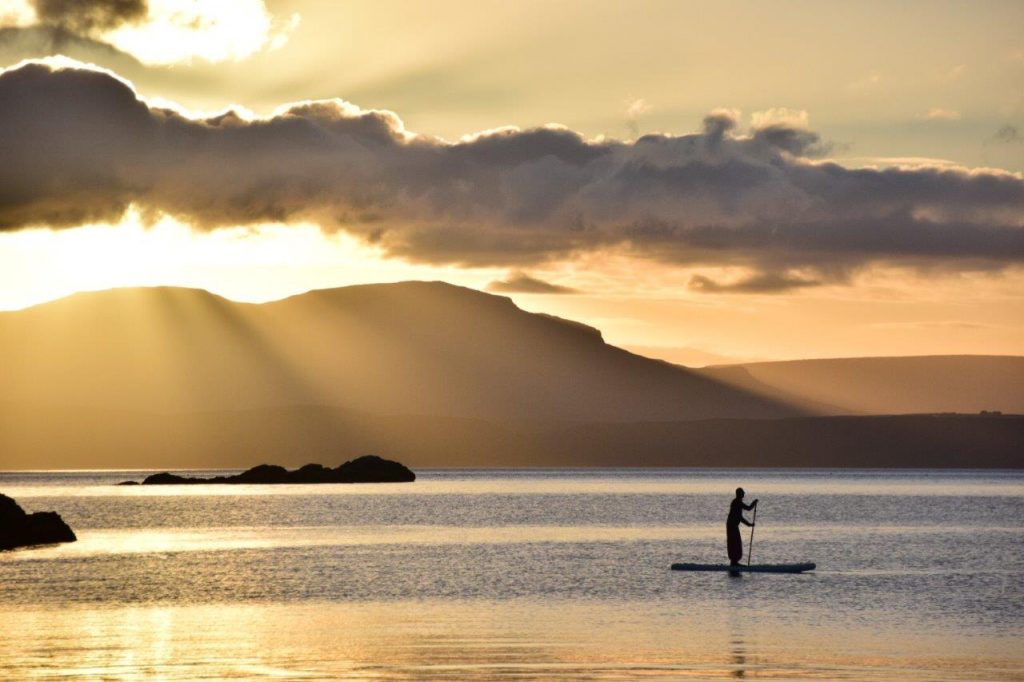 Paddleboarding Skye